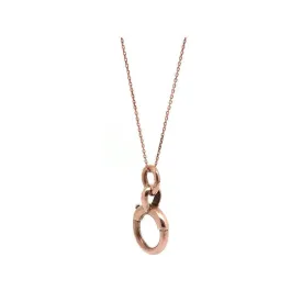 ANTIQUE VICTORIAN MAYVEDA ROSE GOLD LOCK PENDANT NECKLACE