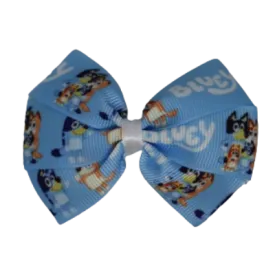 Bella Hair Bow - Bluey