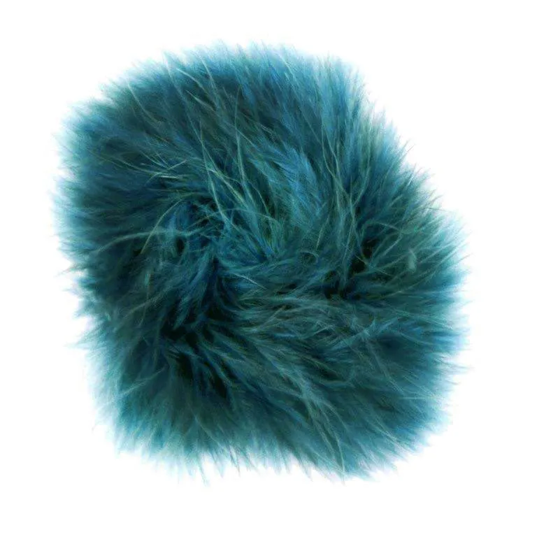 Marabou Feather Brooches - Solid