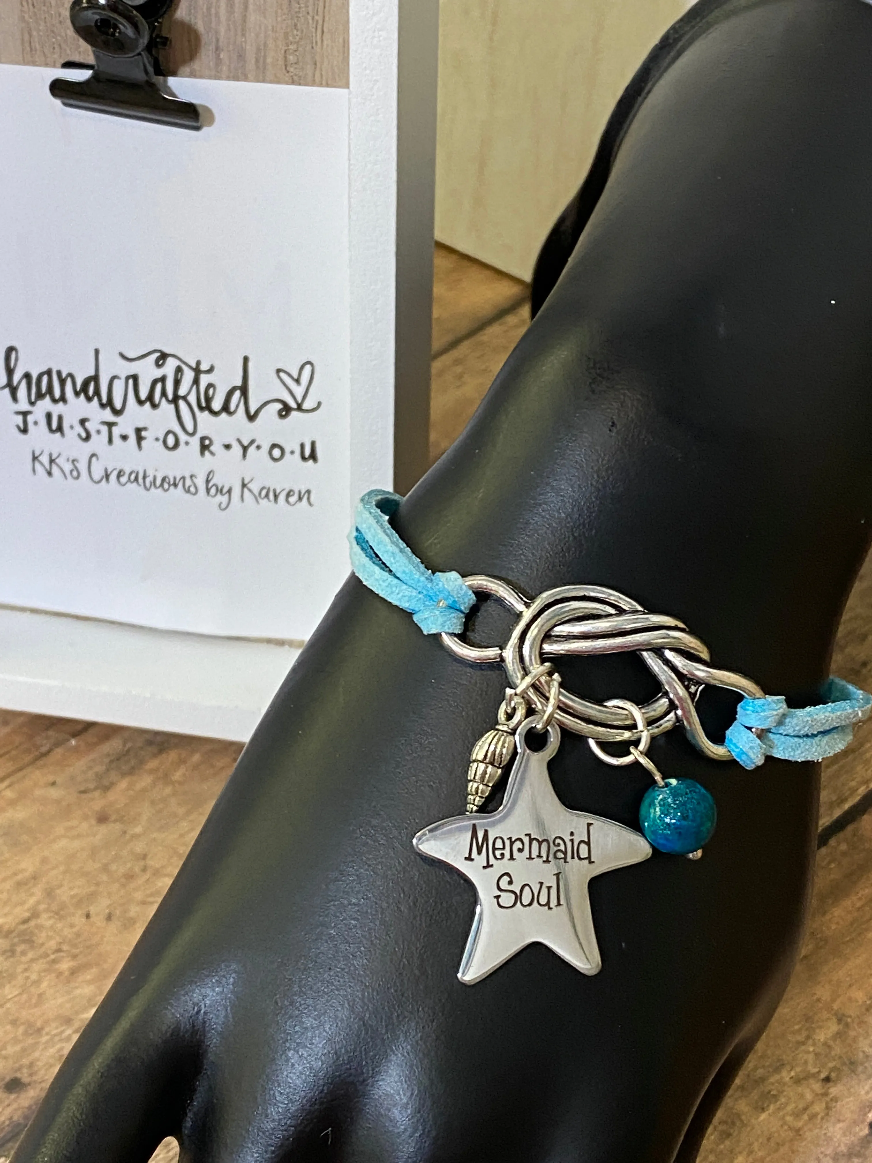 MERMAID SOUL Leather Bracelet (BR15)