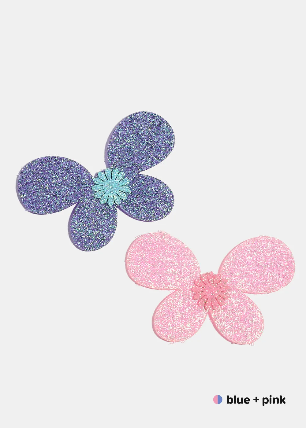 Miss A Anti-Slip Hair Grippers - Butterflies