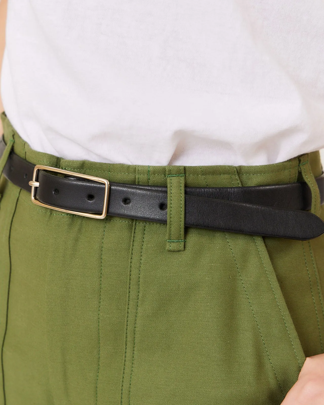 SLENDER LEATHER BELT