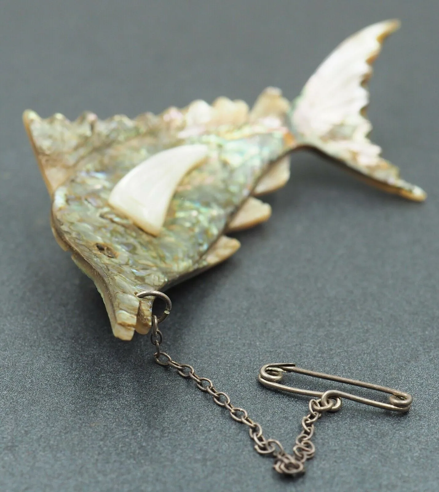 Unique Fish-Shaped Brooch