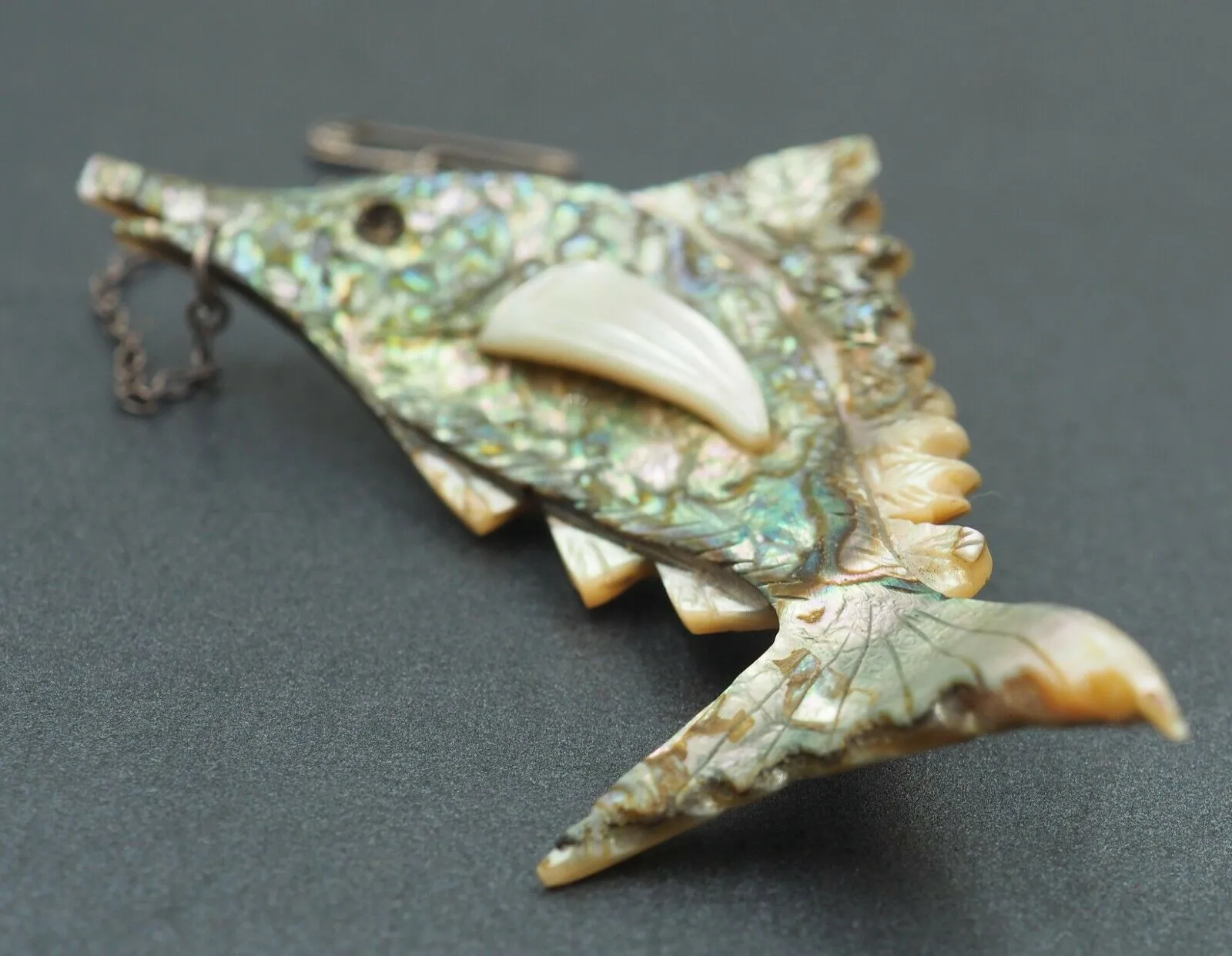 Unique Fish-Shaped Brooch