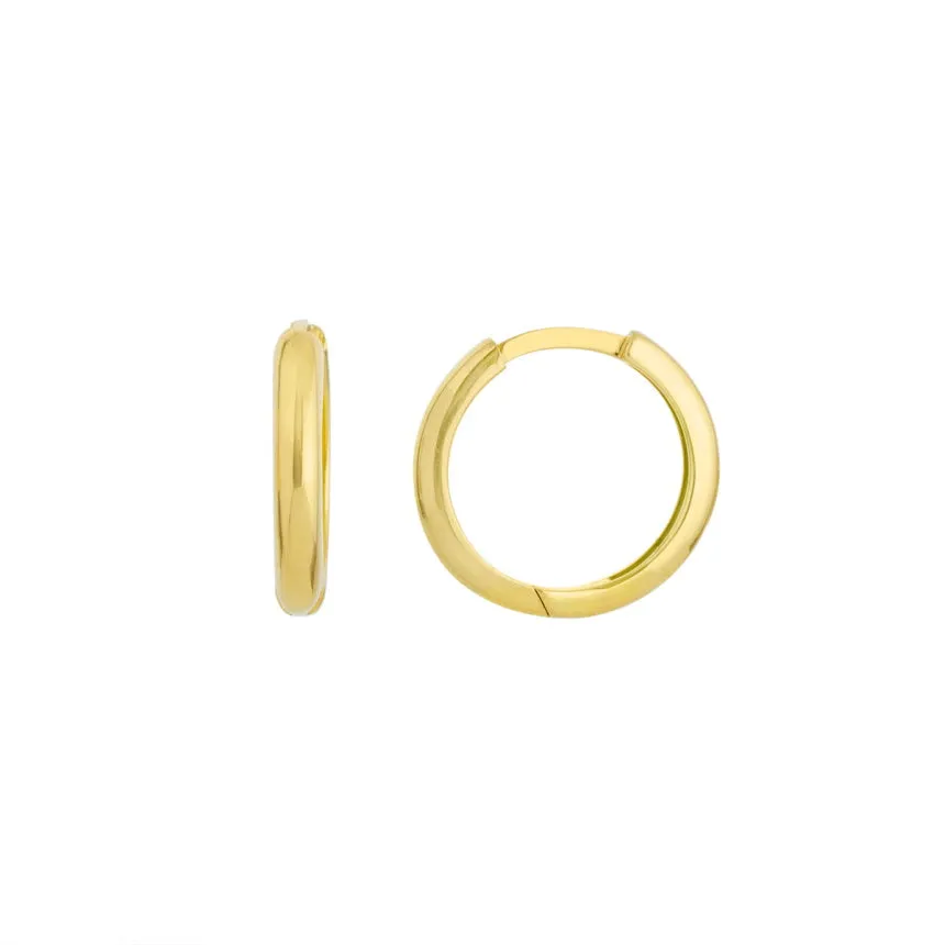 Very Small Gold Hoop Earrings